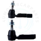 Set of 2 Front Outer Tie Rod Ends for Jeep Liberty (2002–2007)
