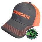 Kenworth Blaze Orange Baseball Cap for KW Semi Diesel Truck (All Years)