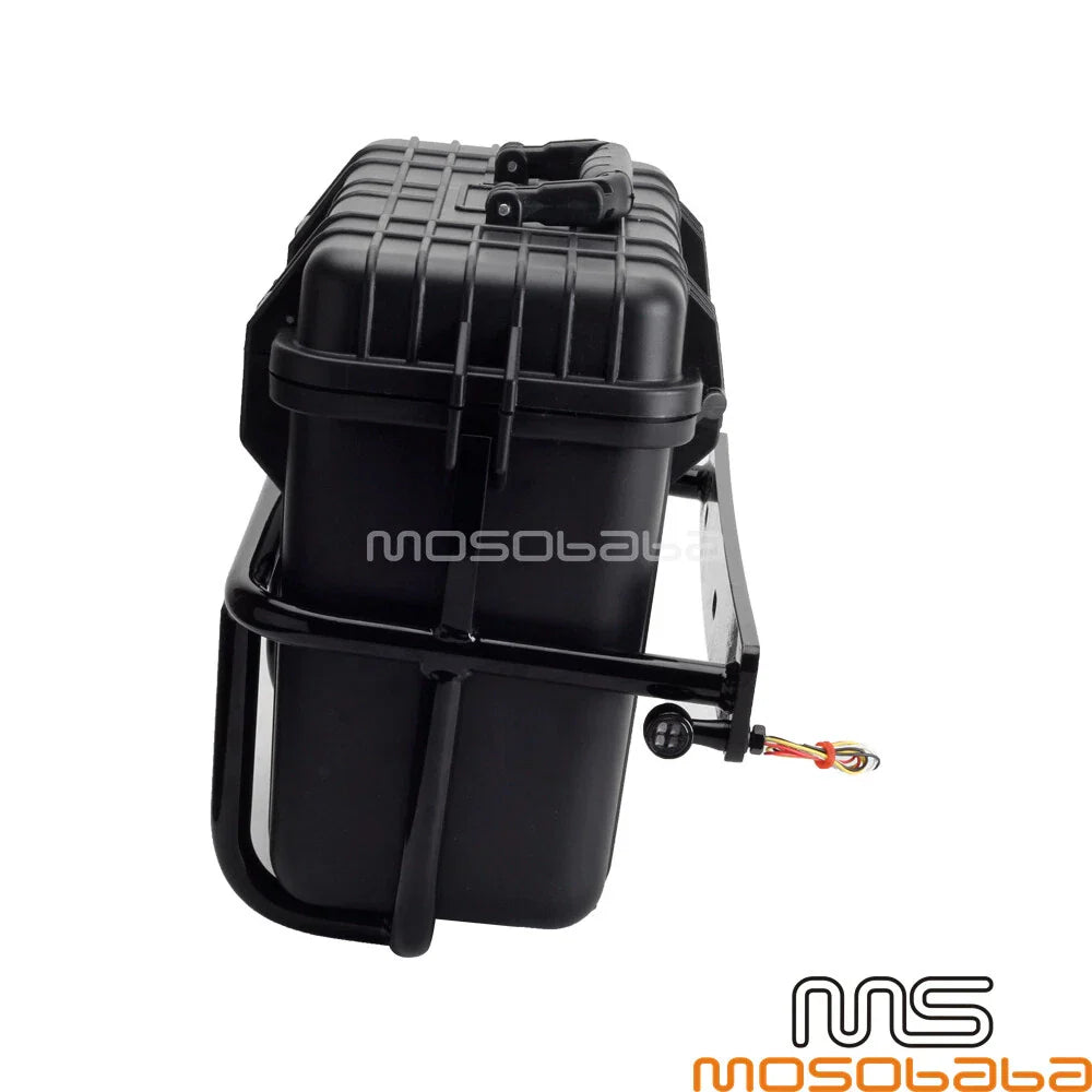 Saddlebag Luggage Box Conversion w/LED Taillight for Harley Softail (2018-2023)