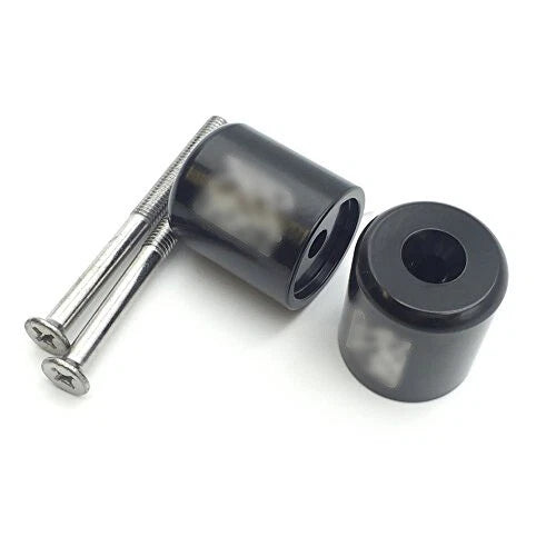 Black Bar Ends for Suzuki GSX-R 600 750 1000 1300 Hayabusa Katana SV650S TL1000S