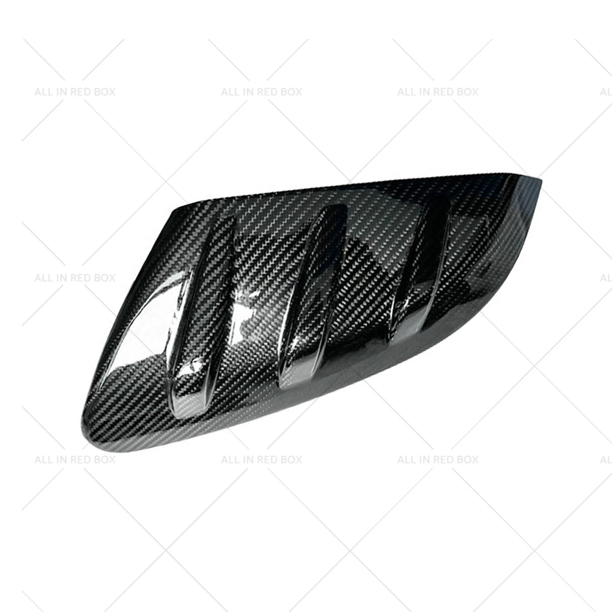 2X Carbon Fiber Side Mirror Cover Caps for Honda Civic (2016–2021)