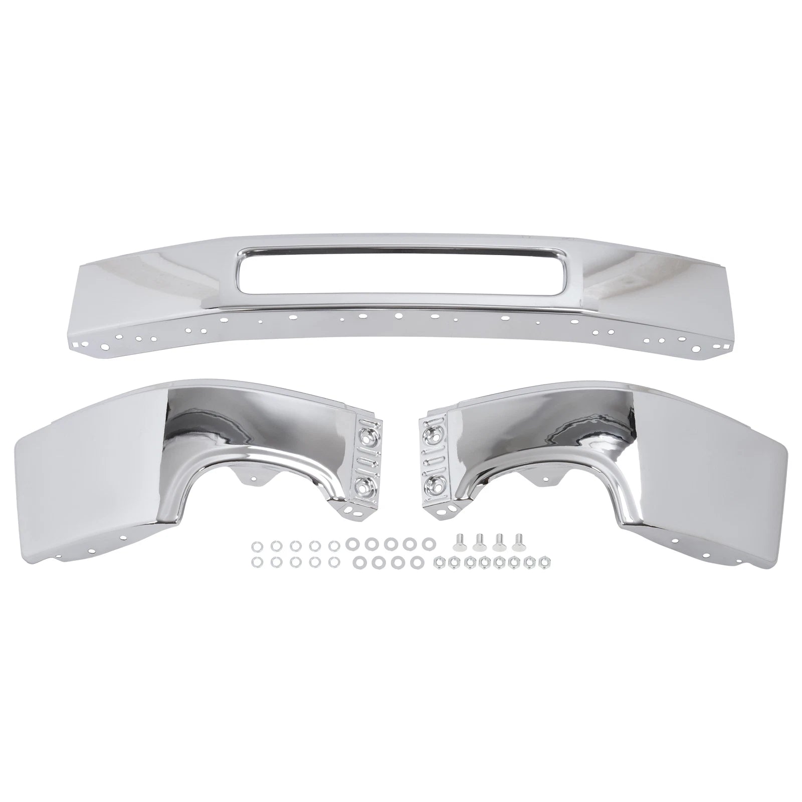 Front Bumper for GMC Sierra 2500 HD 3500 HD (2011–2014) Chrome Steel