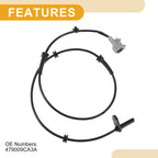 ABS Wheel Speed Sensor No. 479009CA3A for Nissan Xterra (2005–2012) Rear