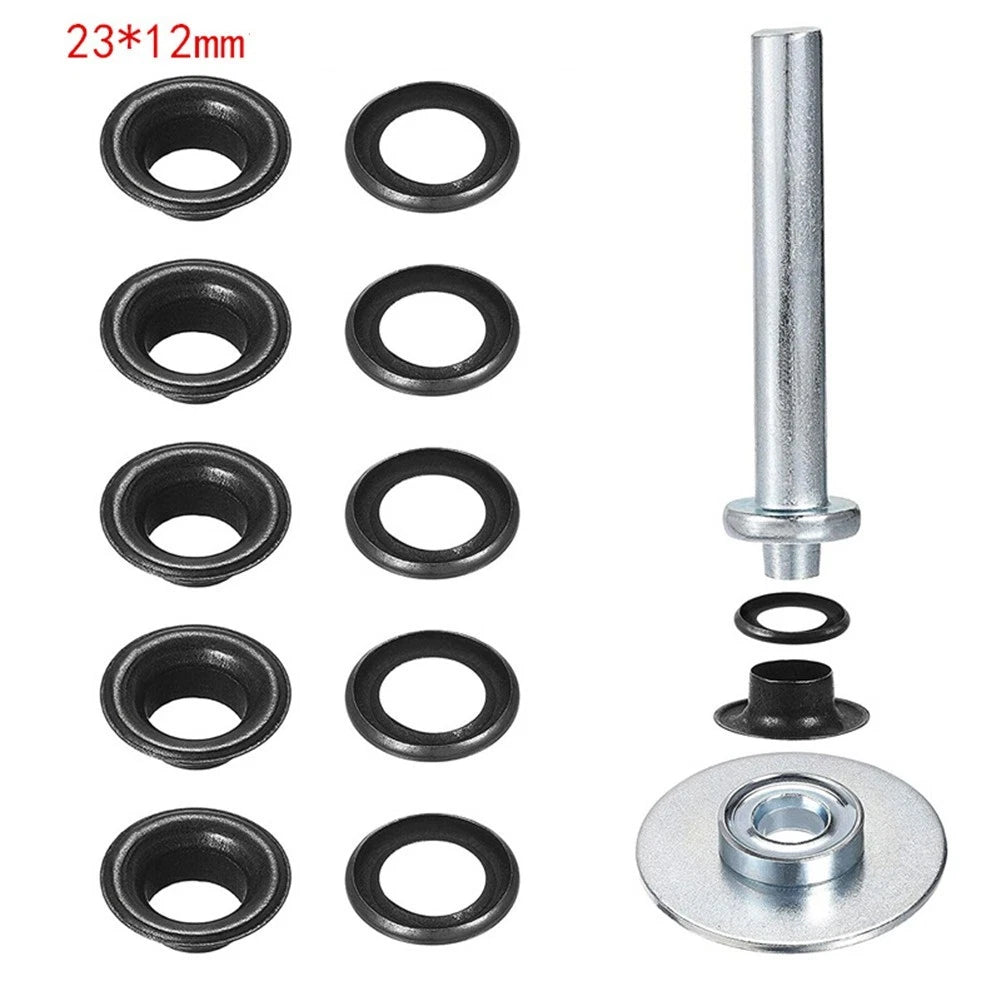 Tarp Repair Kit with Eyelets and Grommets for Outdoor Use