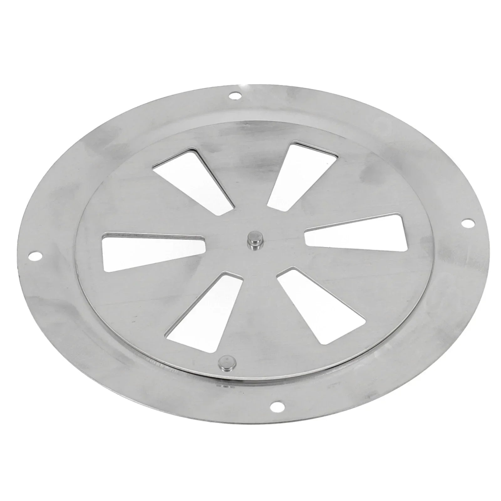 5 x Stainless Steel Marine Air Vent Butterfly Boat Round Louvered Vent for Boat