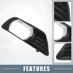 Set of 2 Fog Light Grille Covers for Toyota (NO.5212706040/5212806040)