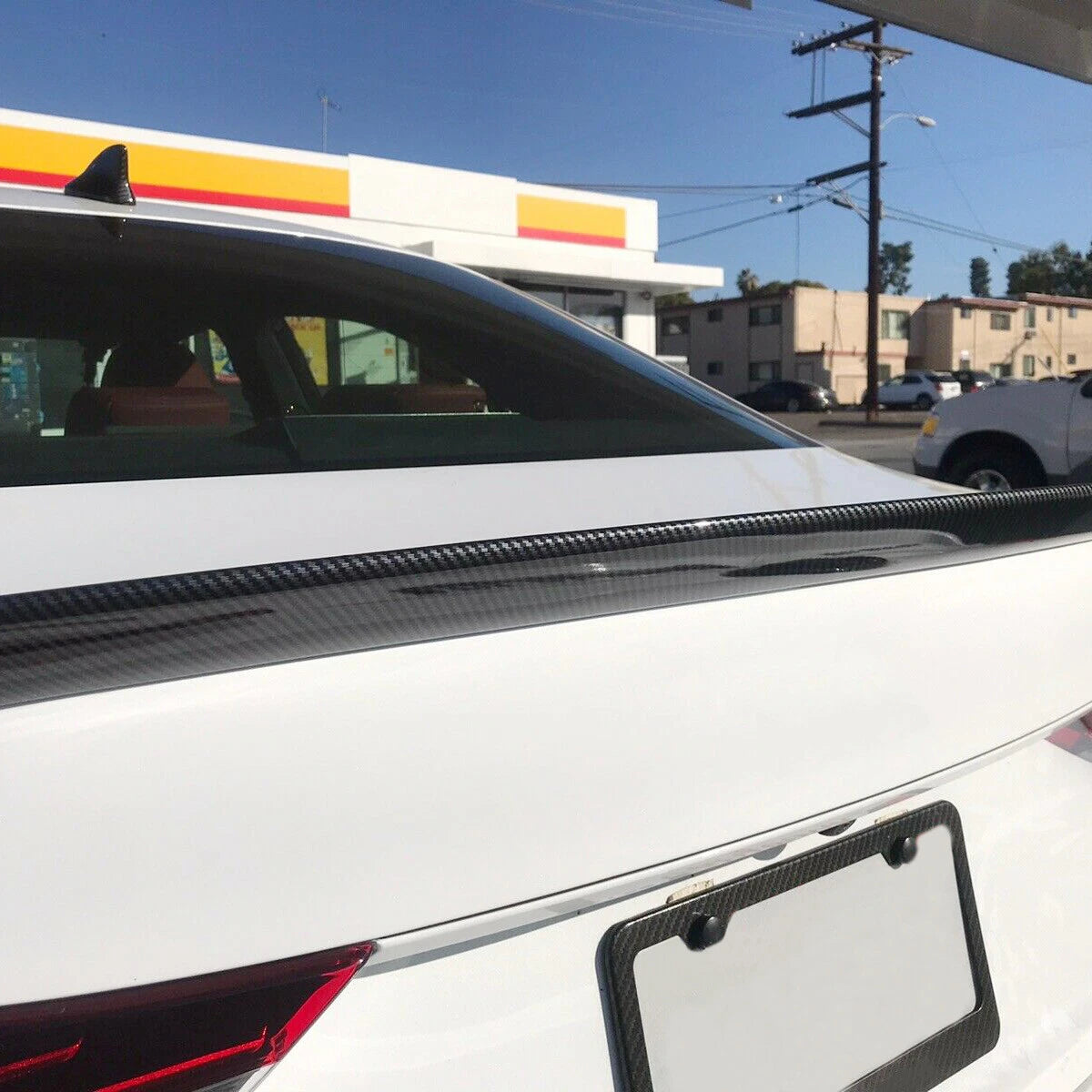 Carbon Fiber Trunk Spoiler Wing for Lexus IS200t IS250 IS350 (2014–2020)