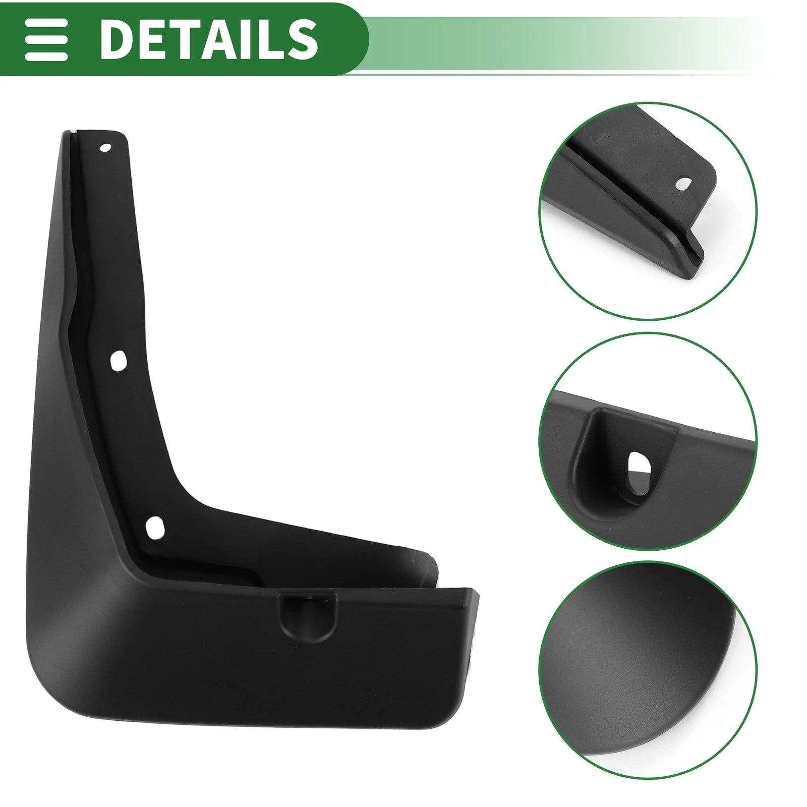 Mud Flaps Splash Guards for Hyundai Encino (2018–2020) W/ Mount Accessories