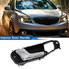 Front Passenger Side Interior Door Handle for Buick Excelle (2008–2016) Black Chrome
