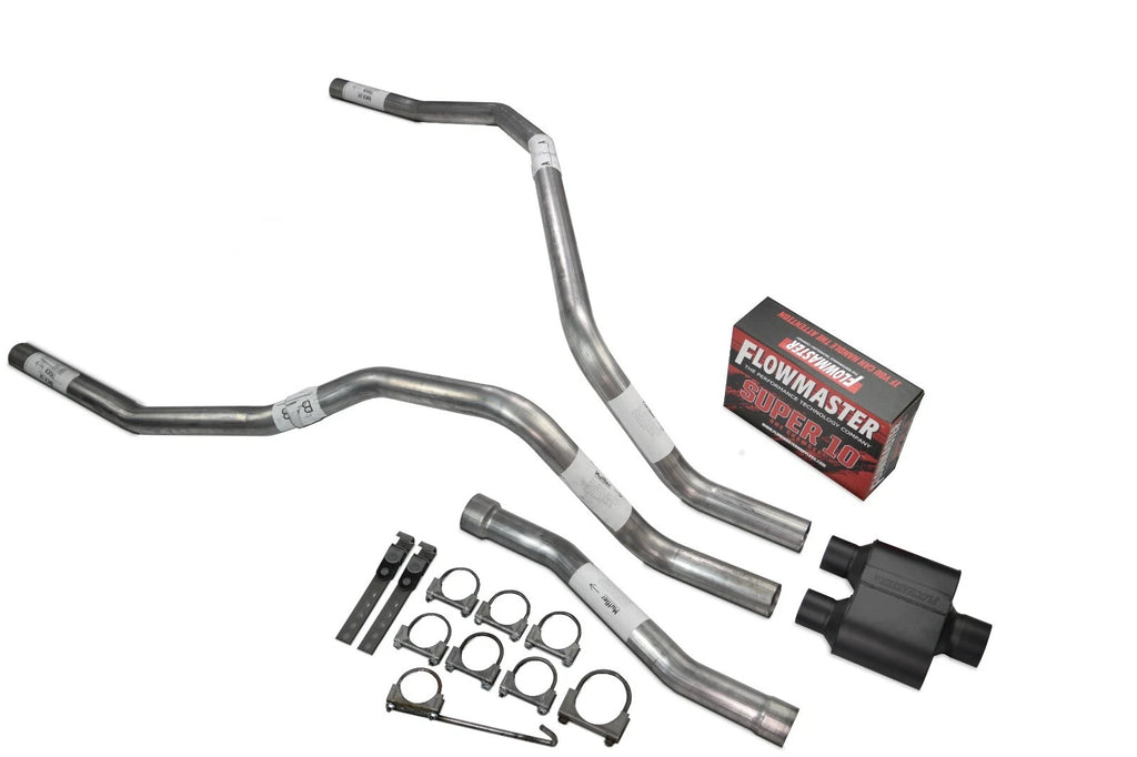 Dual Exhaust 2.5" Flowmaster Super 10 for Nissan Titan (2004–2006)