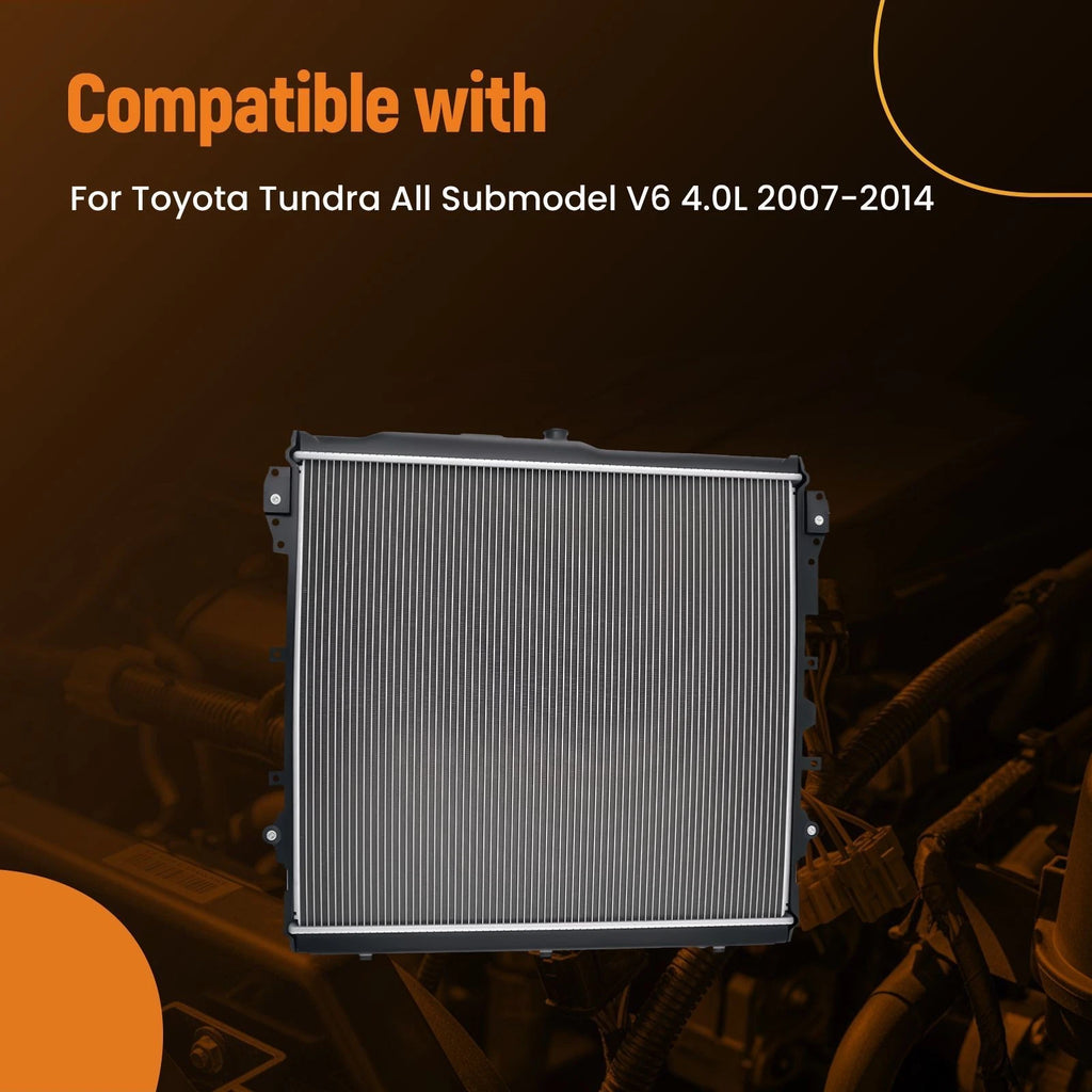 Aluminum Engine Radiator for Toyota Tundra V6 (2007-2014)