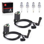 2PCS Ignition Coils for Kawasaki VN1500 Vulcan 1500 VN1500L Nomad (2000–2004)