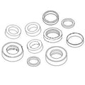 Tilt Cylinder Seal Kit for Case 1150H (Fits 1542879C1)