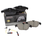Set of 4 Akebono EURO Rear Ceramic Brake Pads with Sensors for Mercedes GLK250, GLK350 (2009–2015)