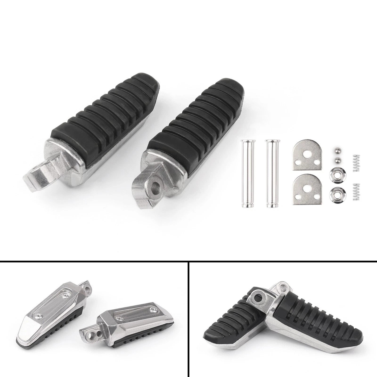 Rear Footrests Foot Pegs for Suzuki V-Strom DL 650, GSX 1250, 1300, GSR 600