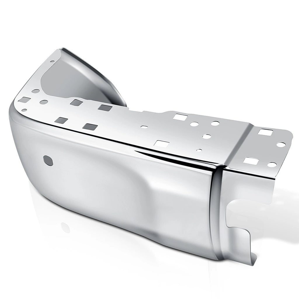 Rear Left Bumper End Cap for Toyota Tundra (2014–2021) w/ Parking Sensor Holes