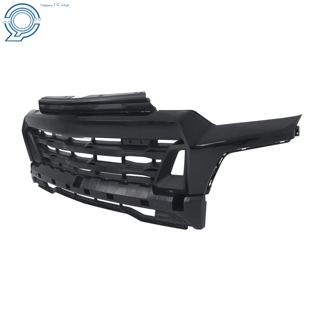 Front Bumper Upper Grille Gloss Black for Chevrolet Colorado Z71 (2023–2024)