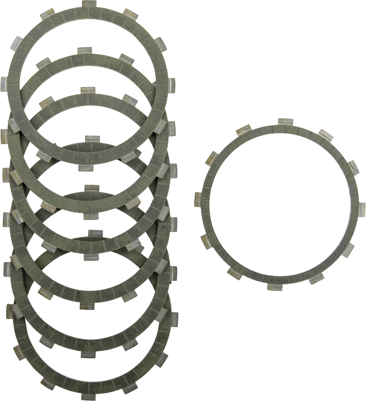 Aramid Clutch Friction Set with HD Diaphragm Spring for Indian