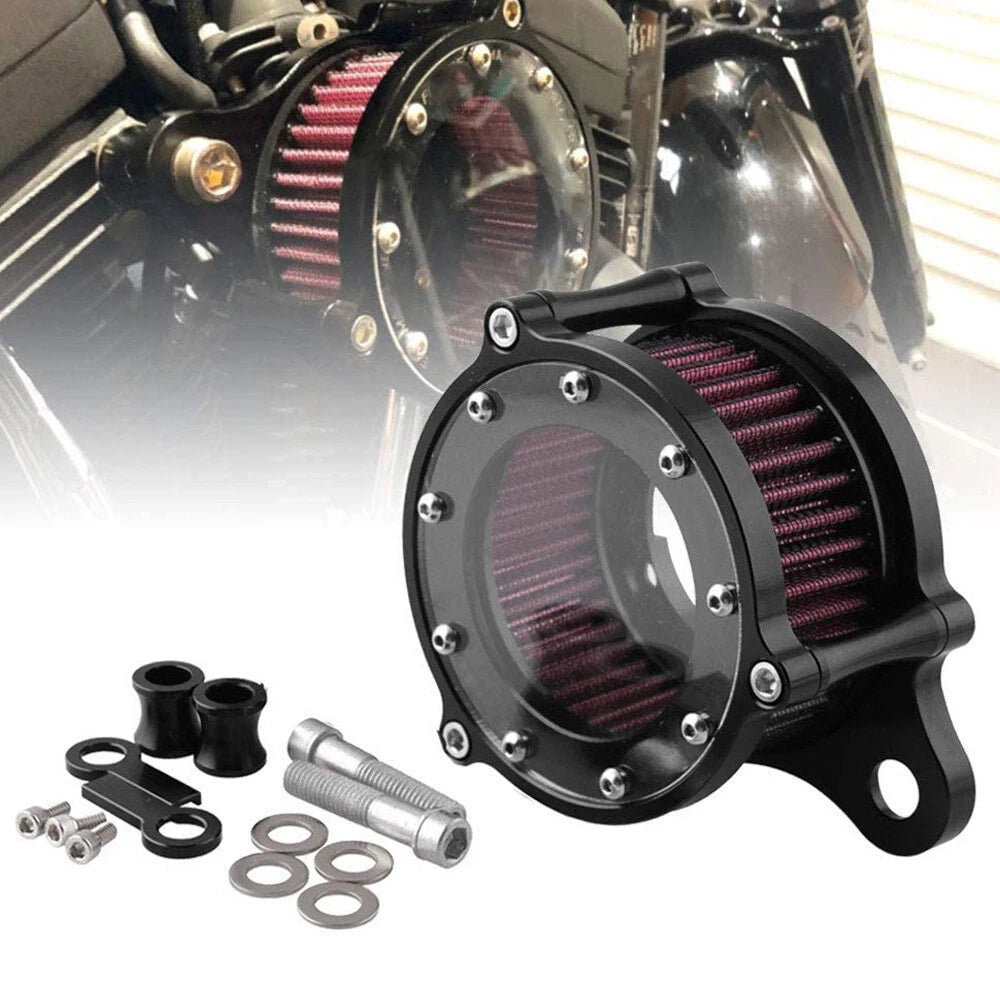 Air Cleaner Intake Filter Kit for Harley Sportster Iron 883 1200 72 48 (2012–2024)