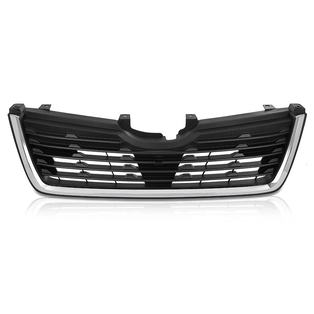 Front Bumper Lower Grille for Subaru Forester (2019–2021) Black Chrome