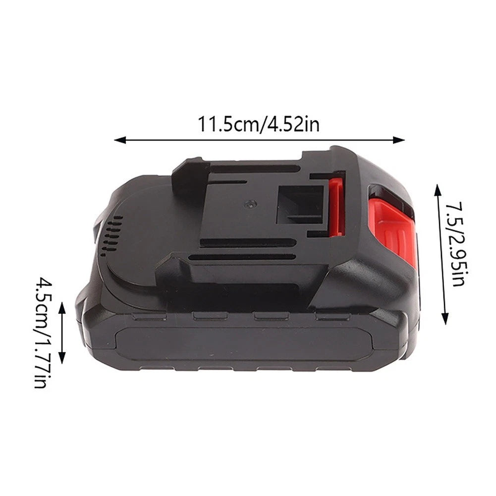 2-Pack Black Plastic Battery Case for 21V 5-Cell Li-ion Battery Housing
