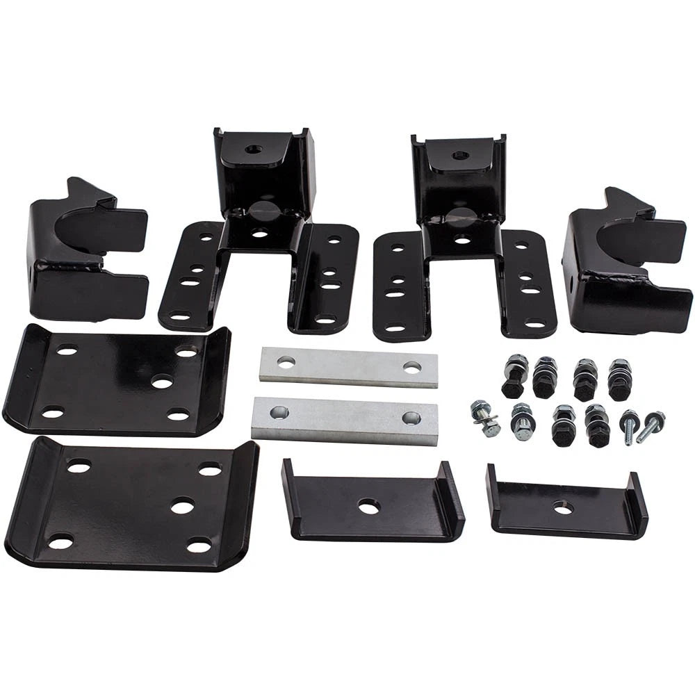 5"-6" Rear Drop Axle Flip Lowering Kit for Chevy Silverado GMC Sierra 1500 (2007–2020)