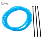 Carburetor Overflow Vent Hose Kit for Keihin FCR MX Mikuni (Fits 8.5 Feet)