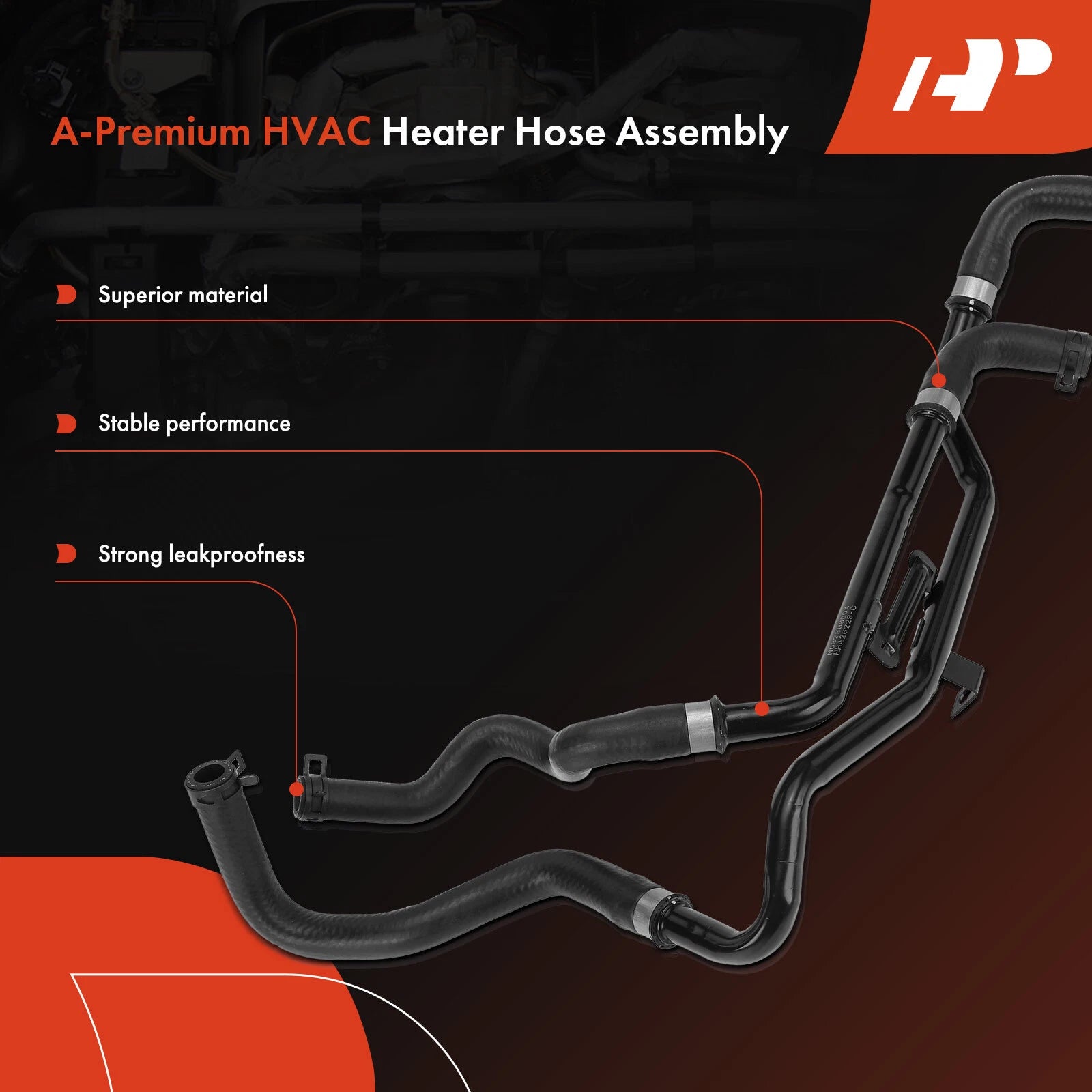 HVAC Heater Hose for Ford Taurus Mercury Sable (2001-2002)