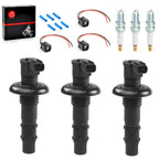 Ignition Coil & Spark Plug for SeaDoo RXT RXP GTX GTR GTI WAKE GTS (2000–2015)