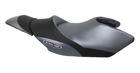 Hydro-Turf Seat Cover for Yamaha FZR (2012–2016) Black Silver CF