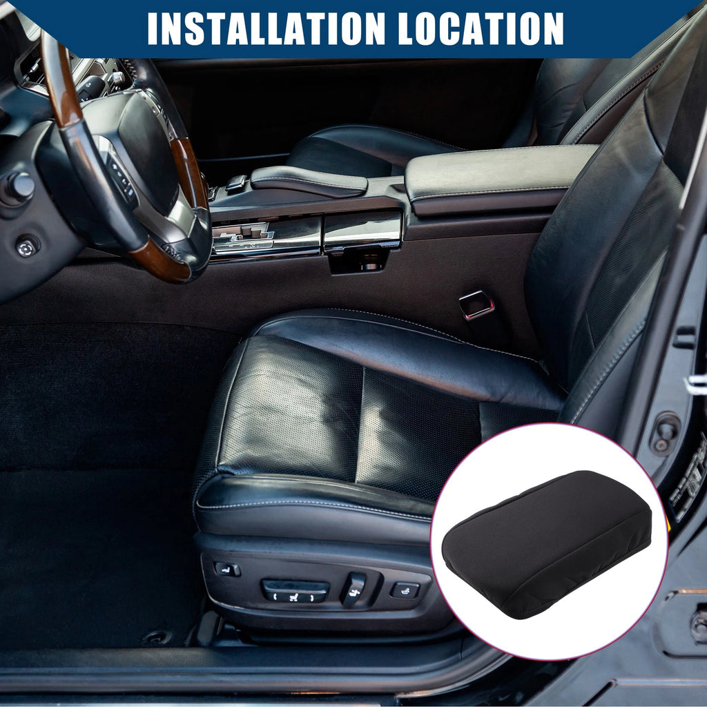 Center Console Armrest Cover for Buick Verano (2015–2016) Neoprene Black