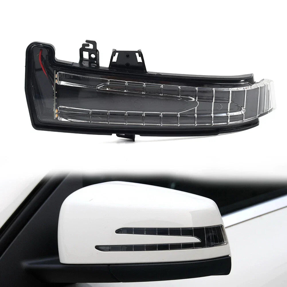 Left Rearview Mirror Turn Signal Light for Mercedes-Benz A B C E S CLA GLA Class (2013-2023)