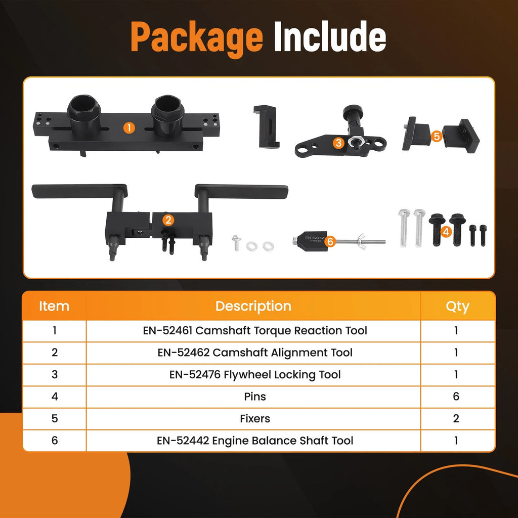 Camshaft Timing Tool Kit for Chevrolet Silverado GMC Sierra (2019–2023)