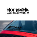 Black Vinyl Not Drunk for Honda Kit (2017–2022)