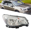 Right Black Headlight for Subaru Forester (2017–2018)