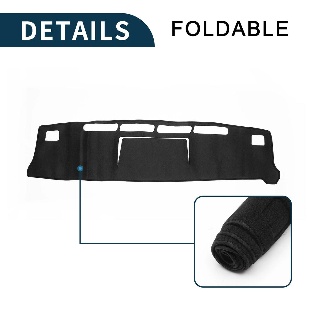 Dashboard Dash Cover Mat for Nissan NV350 Caravan E26 (2012–2024) Black