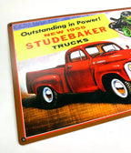 Metal Sign Replacement for Studebaker Truck 1955 (18 x 12)