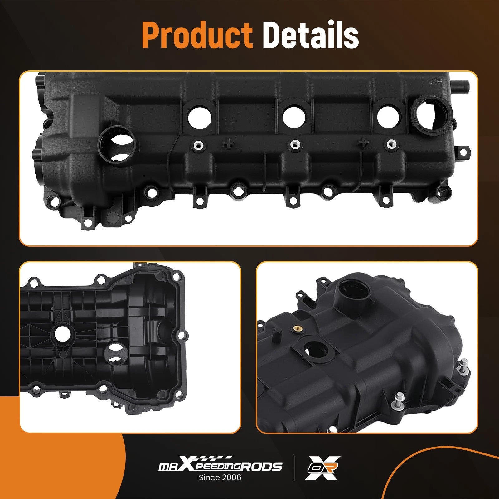 Left Valve Cover with Gasket for Dodge Challenger Charger (2011–2023)
