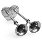 Dual Trumpet Horn for Marine (12V) - Stainless Steel, 115 dB, FO2151