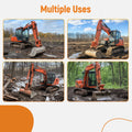 Quick Attach Mount Ears for Kubota KX71 KX91 KX121