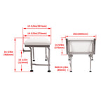 Stainless Wall Mount Folding Shower Seat for Safety Bench (600lbs Capacity)