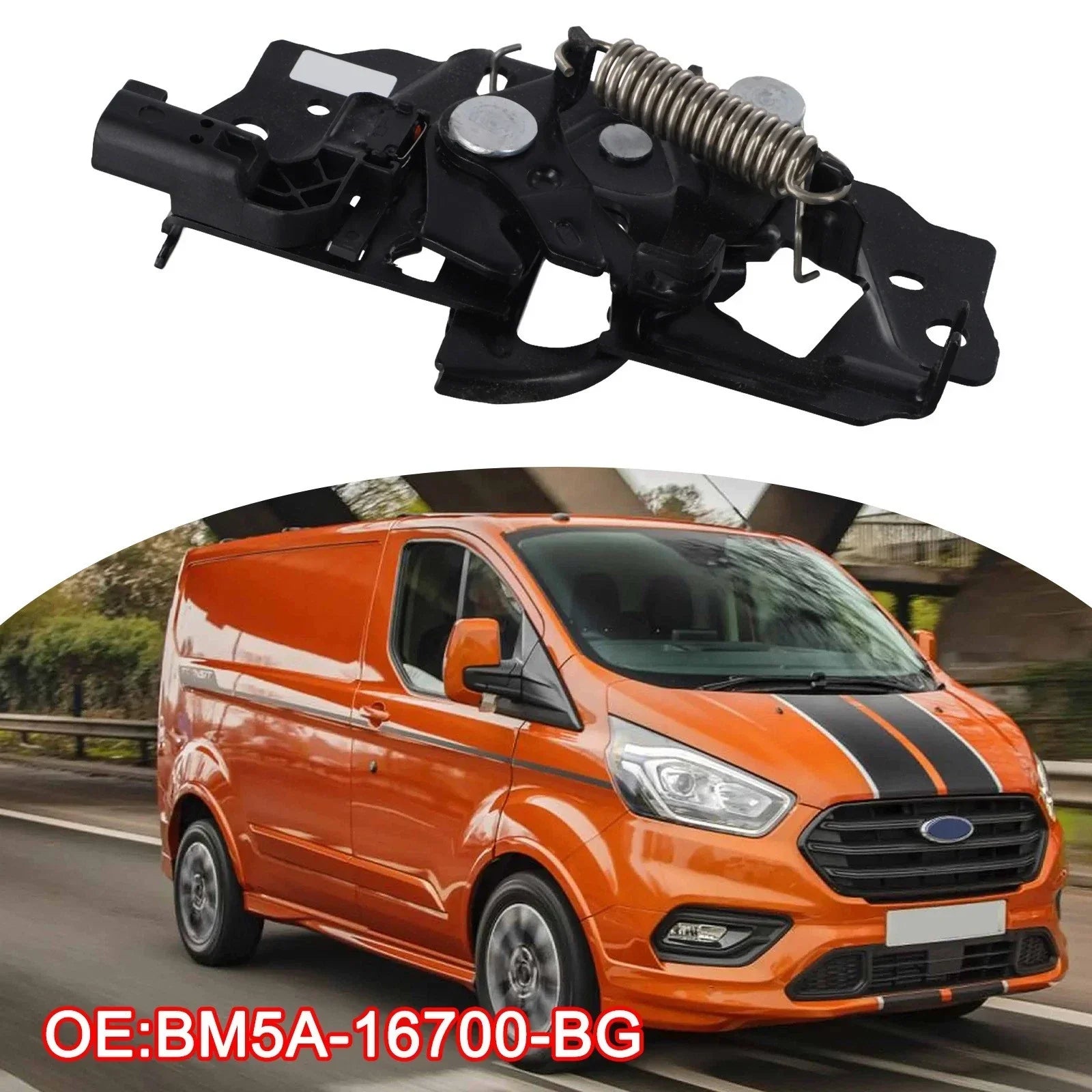 Bonnet Locking Solution for Ford Transit
