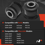 2X Rear Control Arm Bushing for Chevy Impala (2000-2011)