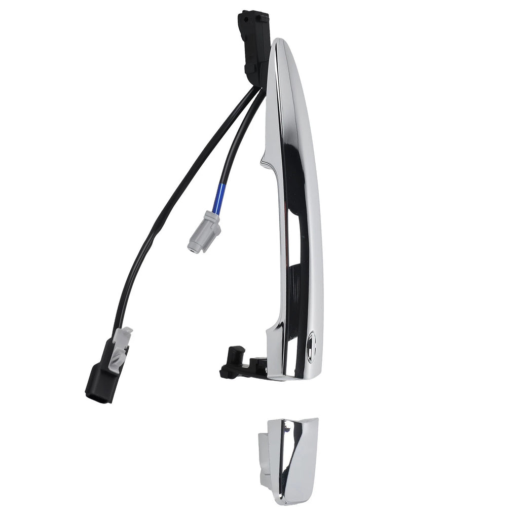Front Right Exterior Door Handle for Nissan Maxima (2009–2014) Silver