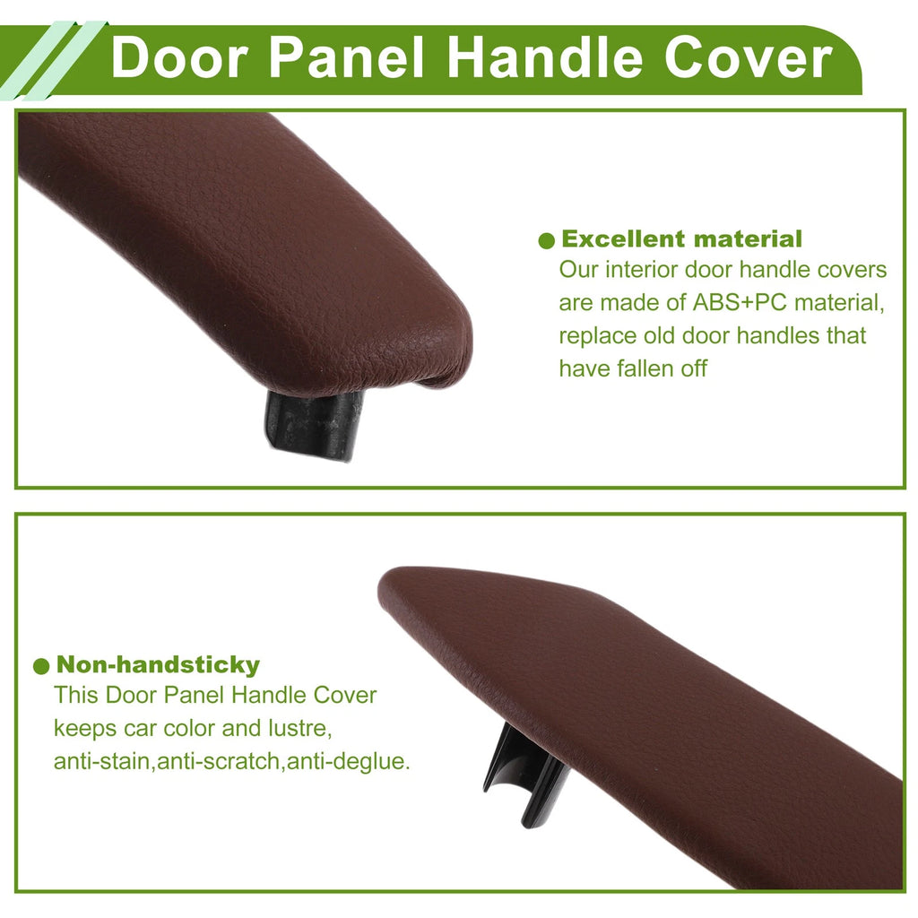 Door Panel Handle Pull Trim Cover for BMW X5 (2008–2013) No. 51416970173 Reddish Brown