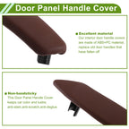 Door Panel Handle Pull Trim Cover for BMW X5 (2008–2013) No. 51416970173 Reddish Brown