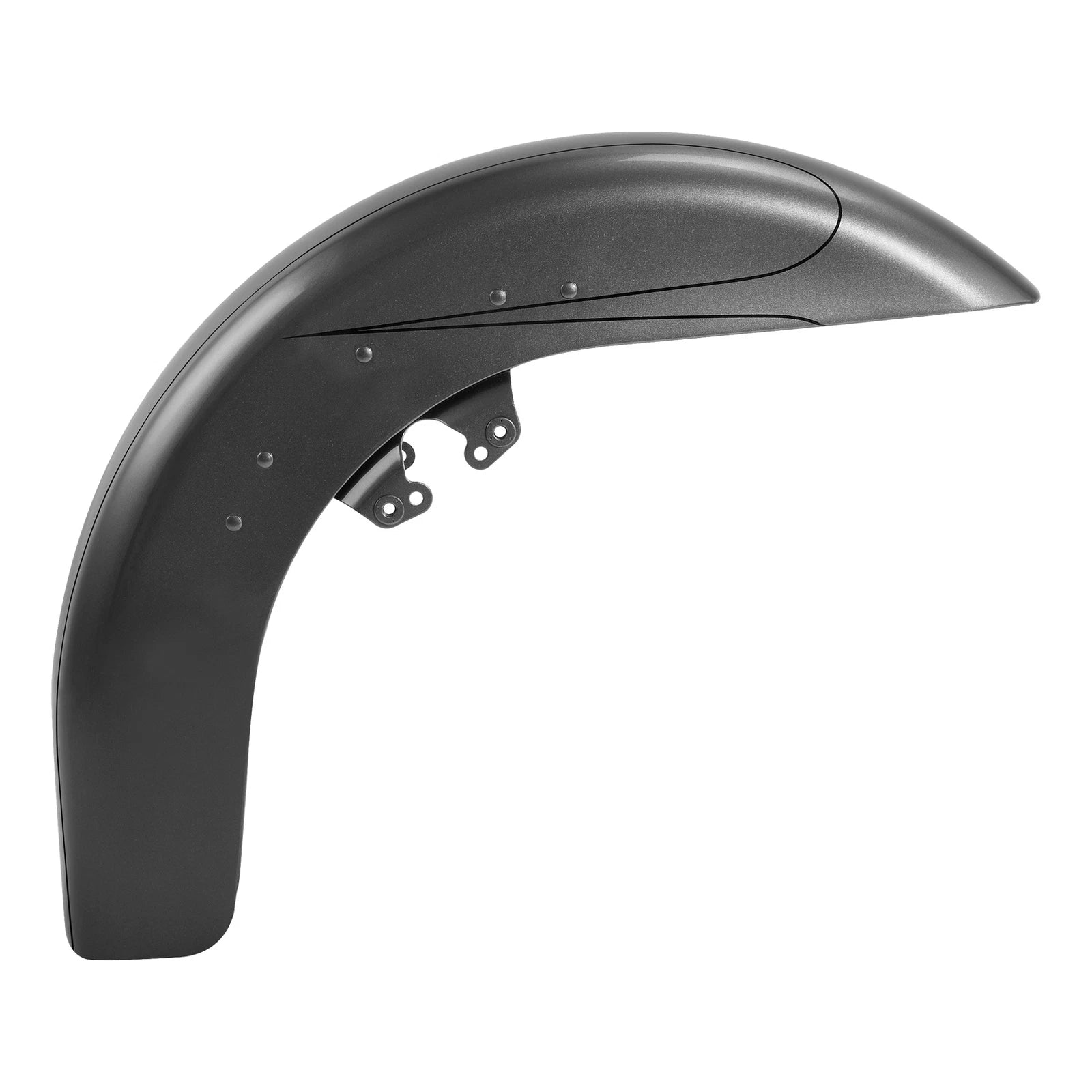 Front Fender for Harley Street Road Glide FLHX FLTR (2014–2025) Charcoal Pearl