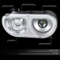 Left Side Projector HID Xenon Headlight for Dodge Challenger (2008–2014)