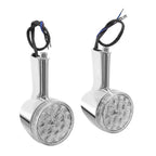 Chrome Rear Turn Signal Lights for Harley Touring, Softail (2000-2024)