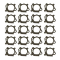 Set of 20 Air Filter Gaskets for Briggs and Stratton (Fits 124700, 124800, 126700)